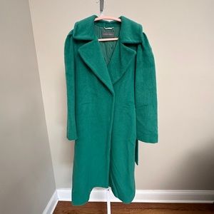 Alberta Ferretti Green Coat